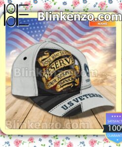 Best Personalized Us Veteran Department Of The Air Force Those Who Serve Deserve Honor Respect Thanks Sport Hat