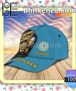 Esty Personalized Us Veteran Us Coast Guard Those Who Serve Deserve Honor Respect Thanks Sport Hat