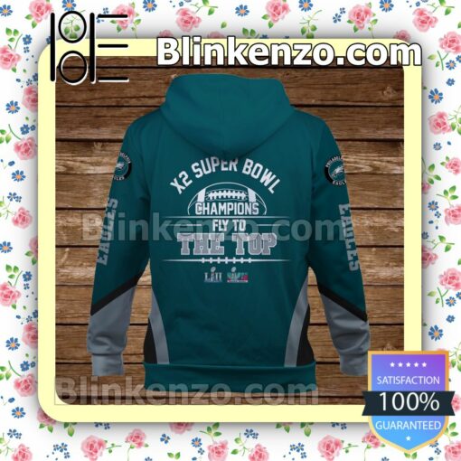Philadelphia Eagles - Fly To The Top Pullover Hoodie Jacket b