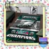 Philadelphia Eagles Lvii Super Bowl Champions Rug Mats