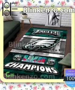 Philadelphia Eagles Lvii Super Bowl Champions Rug Mats