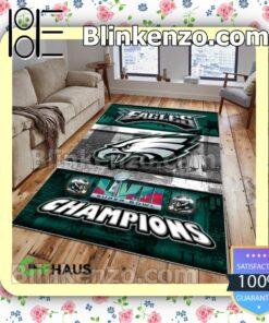 Philadelphia Eagles Lvii Super Bowl Champions Rug Mats a