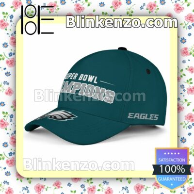Philadelphia Eagles Super Bowl Champions Adjustable Hat b