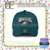 Philadelphia Eagles Super Bowl LVII With Circle Logo Adjustable Hat
