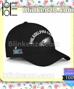 Philadelphia Eagles With Logo Adjustable Hat a