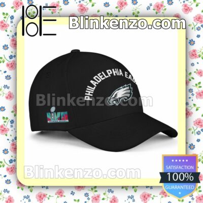 Philadelphia Eagles With Logo Adjustable Hat a