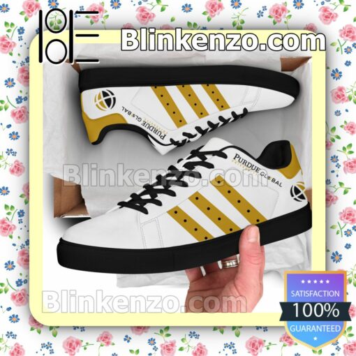 Purdue University Global Logo Mens Shoes a