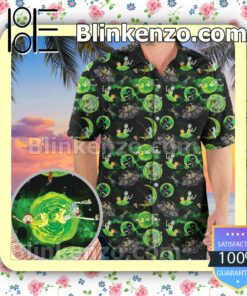 Rick And Morty Collection Hawaii Short Sleeve Shirt