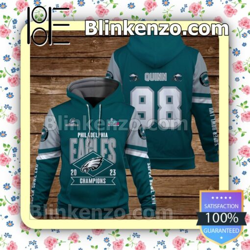 Robert Quinn Philadelphia Eagles Pullover Hoodie Jacket