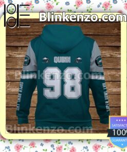 Robert Quinn Philadelphia Eagles Pullover Hoodie Jacket b