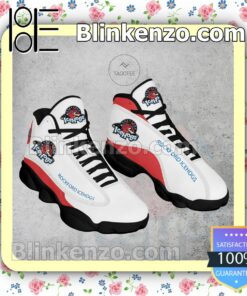 Rockford IceHogs Hockey Nike Running Sneakers a