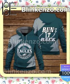 Run It Back Philadelphia Eagles Pullover Hoodie Jacket