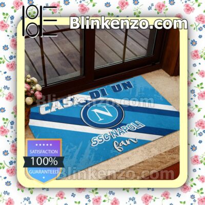 SSC Napoli Fan Entryway Mats