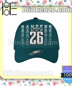 Sanders 26 Super Bowl Champion Philadelphia Eagles Adjustable Hat