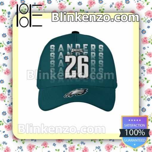 Sanders 26 Super Bowl Champion Philadelphia Eagles Adjustable Hat