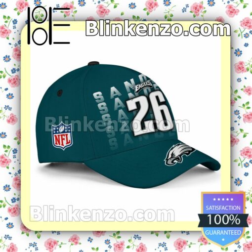 Sanders 26 Super Bowl Champion Philadelphia Eagles Adjustable Hat a