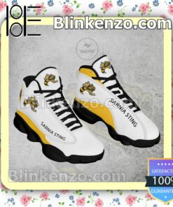 Sarnia Sting Hockey Nike Running Sneakers a