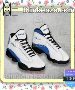 School of Missionary Aviation Technology Logo Nike Running Sneakers a