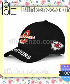 Schuster 9 Champions Kansas City Chiefs Adjustable Hat b
