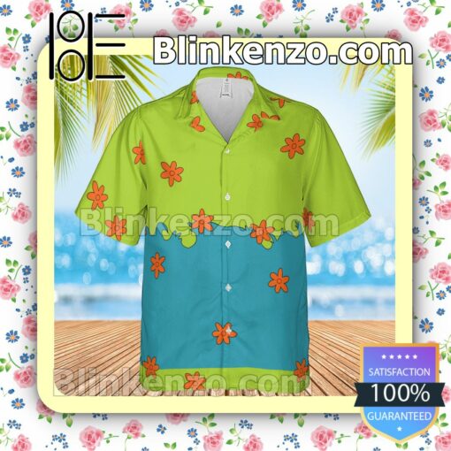 Scooby Doo The Mystery Machine Hawaii Short Sleeve Shirt a