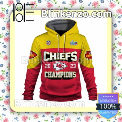 Skyy Moore 24 Chiefs 2023 Champions Kansas City Chiefs Pullover Hoodie Jacket a