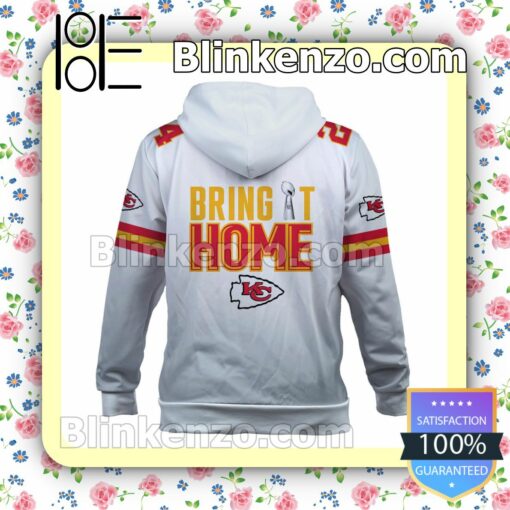 Skyy Moore Bring It Home Kansas City Chiefs Pullover Hoodie Jacket b