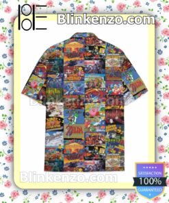 Snes Games Of All Time Men Casual Shirt a