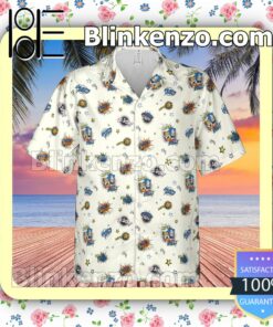 Sonic The Hedgehog Hawaii Short Sleeve Shirt a