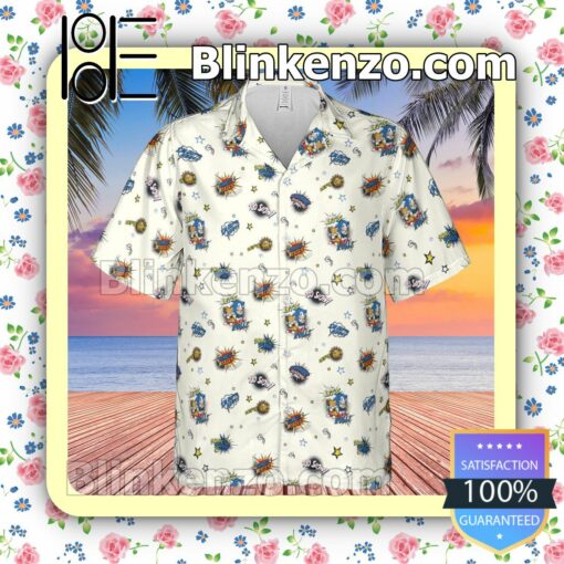 Sonic The Hedgehog Hawaii Short Sleeve Shirt a