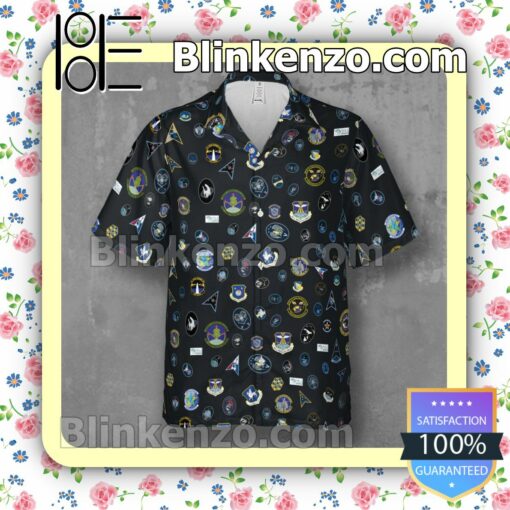 Space Force Squadron Hawaii Short Sleeve Shirt a