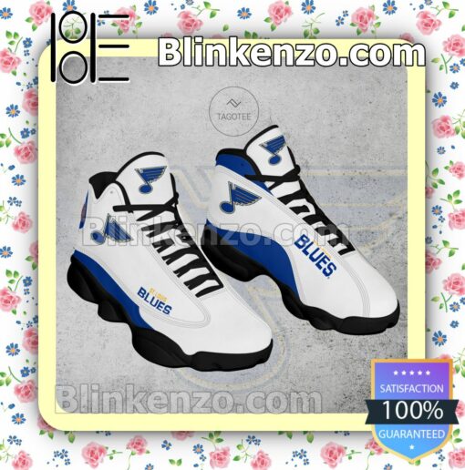 St. Louis Blues Hockey Workout Sneakers a