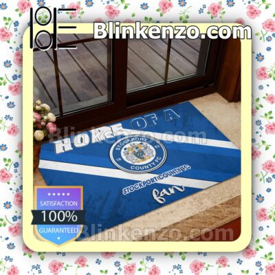 Stockport County F.C Fan Entryway Mats