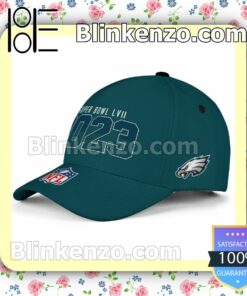 Super Bowl 2023 Philadelphia Eagles Adjustable Hat b
