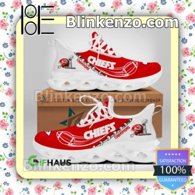 Super Bowl Champions Kansas City Chiefs Fan Sports Shoes a