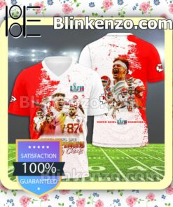 Super Bowl Champions Kansas City Chiefs Red White Splash T-shirt, Pullover Jacket, Joggers x