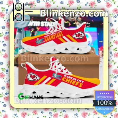 Super Bowl Lvii Champions Kansas City Chiefs Fan Sports Shoes