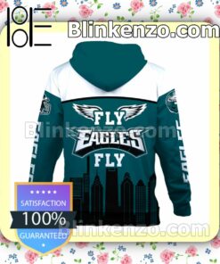 Super Bowl Lvii Champions Philadelphia Eagles Pullover Hoodie Jacket b