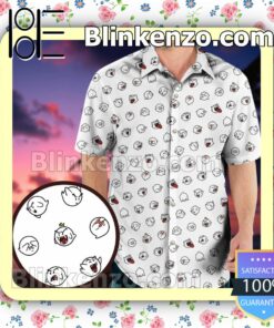 Super Mario Boo Hawaii Short Sleeve Shirt