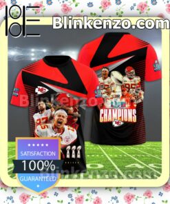 Team Kansas City Chiefs Super Bowl Champions T-shirt, Pullover Jacket, Joggers b