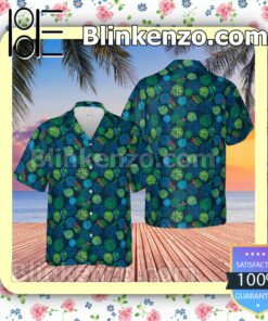 Teenage Mutant Ninja Turtles Pizza Hawaii Short Sleeve Shirt a