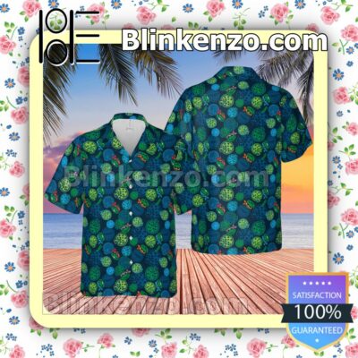 Teenage Mutant Ninja Turtles Pizza Hawaii Short Sleeve Shirt a