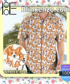 That's A Lot Of Corgi Hawaii Short Sleeve Shirt