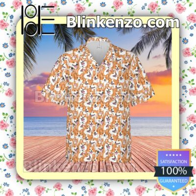 That's A Lot Of Corgi Hawaii Short Sleeve Shirt b