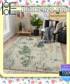 eBay The Hundred Acre Wood Map Rug Mats