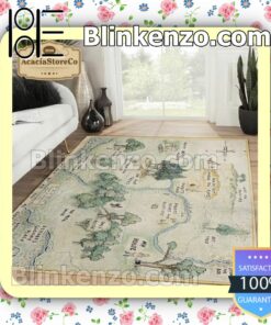 Best Gift The Hundred Acre Wood Map Rug Mats