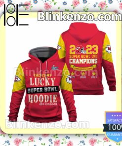 This Is My Lucky Hoodie Red Kingdom Kansas City Chiefs Pullover Hoodie Jacket