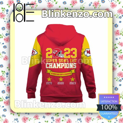 This Is My Lucky Hoodie Red Kingdom Kansas City Chiefs Pullover Hoodie Jacket b