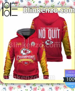 Travis Kelce 87 This Team Has No Quit Kansas City Chiefs Pullover Hoodie Jacket