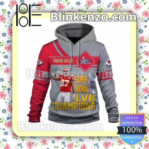 Travis Kelce Gamedays Are For The Chop Kansas City Chiefs Pullover Hoodie Jacket a