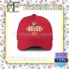 Travis Kelce Number 87 Super Bowl LVII Kansas City Chiefs Adjustable Hat